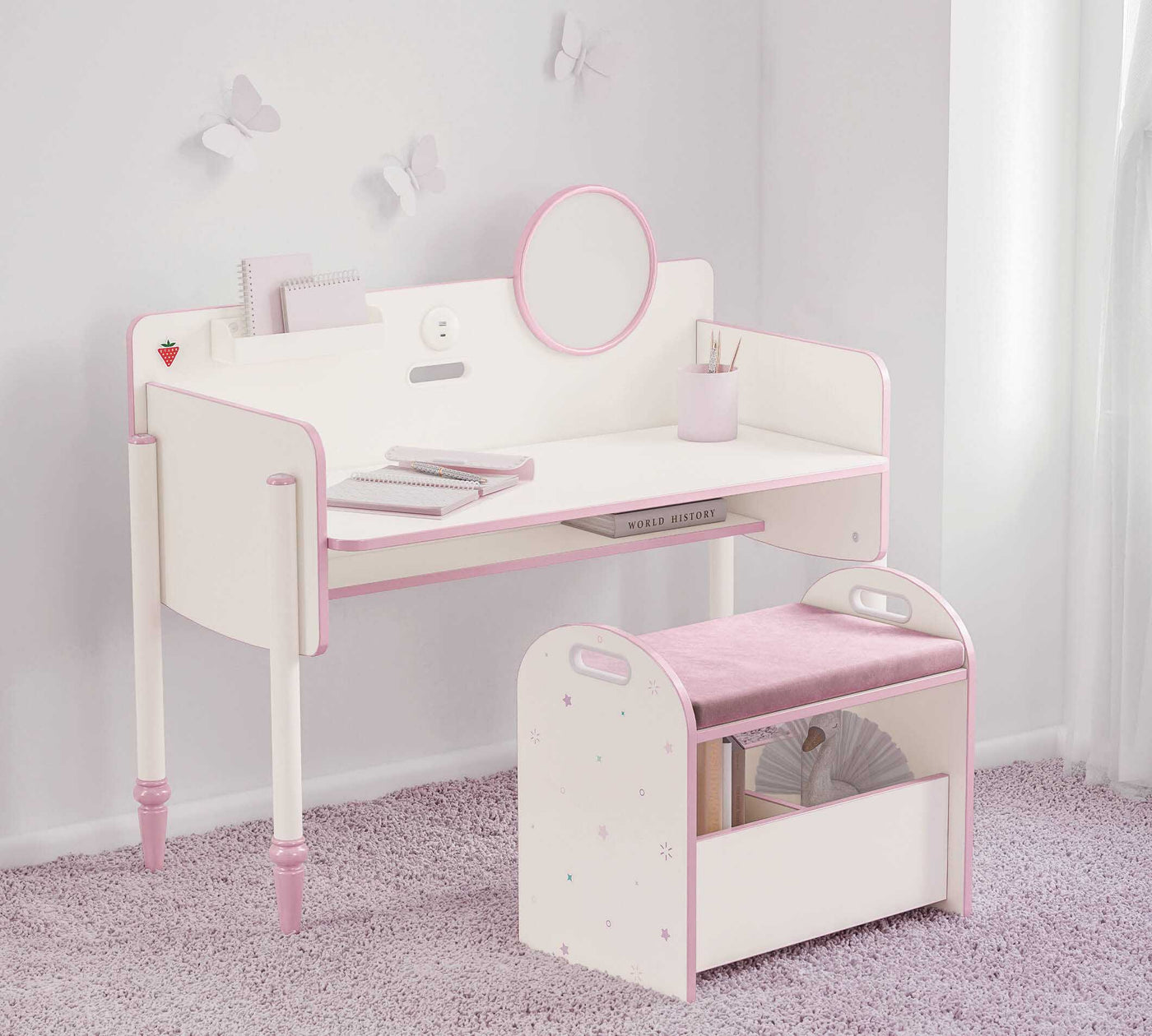 Princess Study Desk - ON ORDER ONLY