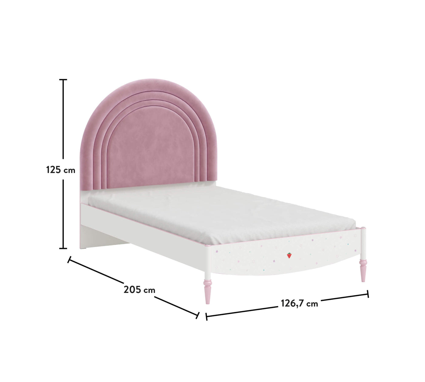 Princess Bed [120x200 Cm] - ON ORDER ONLY