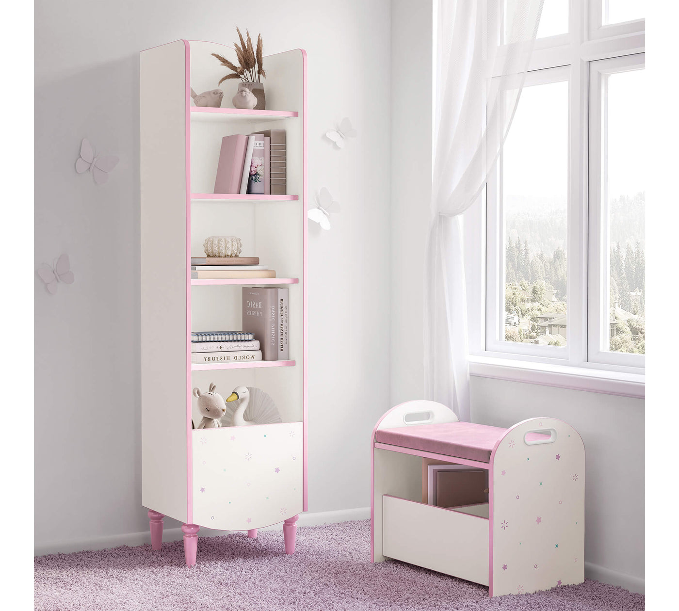 Princess Small Bookcase - ON ORDER ONLY