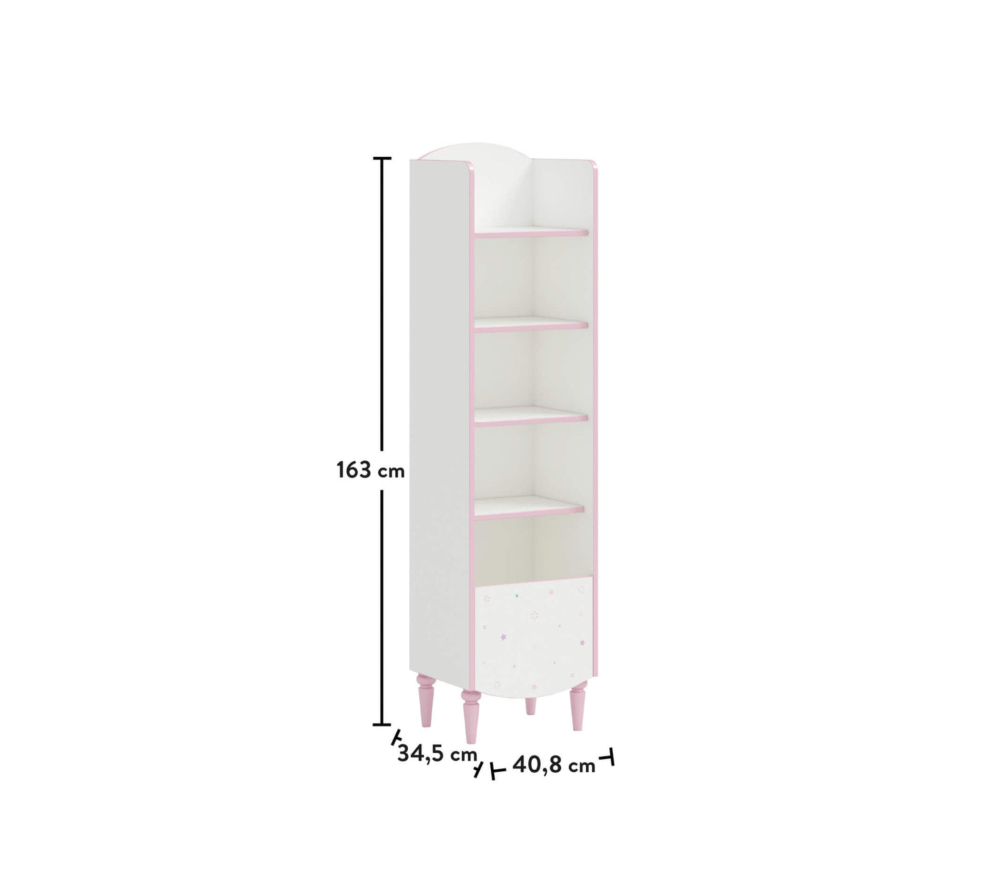 Princess Small Bookcase - ON ORDER ONLY