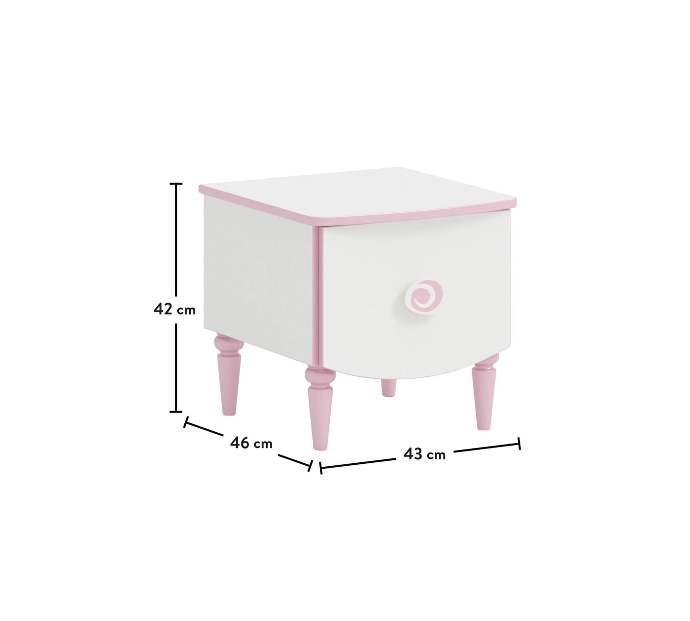 Princess Nightstand - ON ORDER ONLY