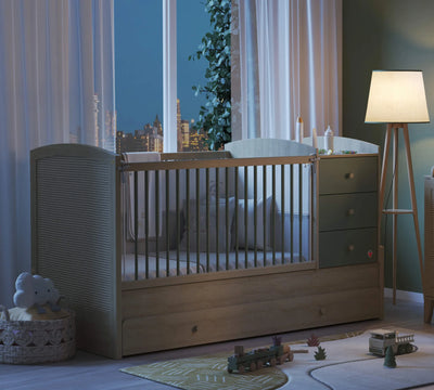 Loof Baby Convertible Bed [80x180 Cm]