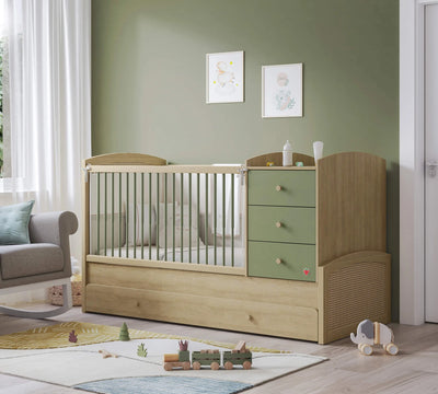 Loof Baby Convertible Bed [80x180 Cm]