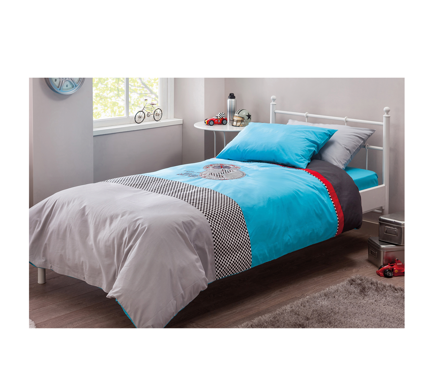 Biconcept Duvet Set [Blue] [160x220 Cm] - ON ORDER ONLY