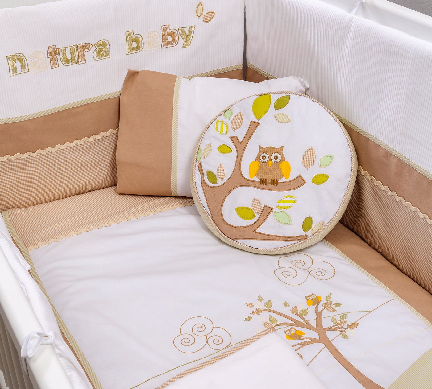 Cream baby bedding deals