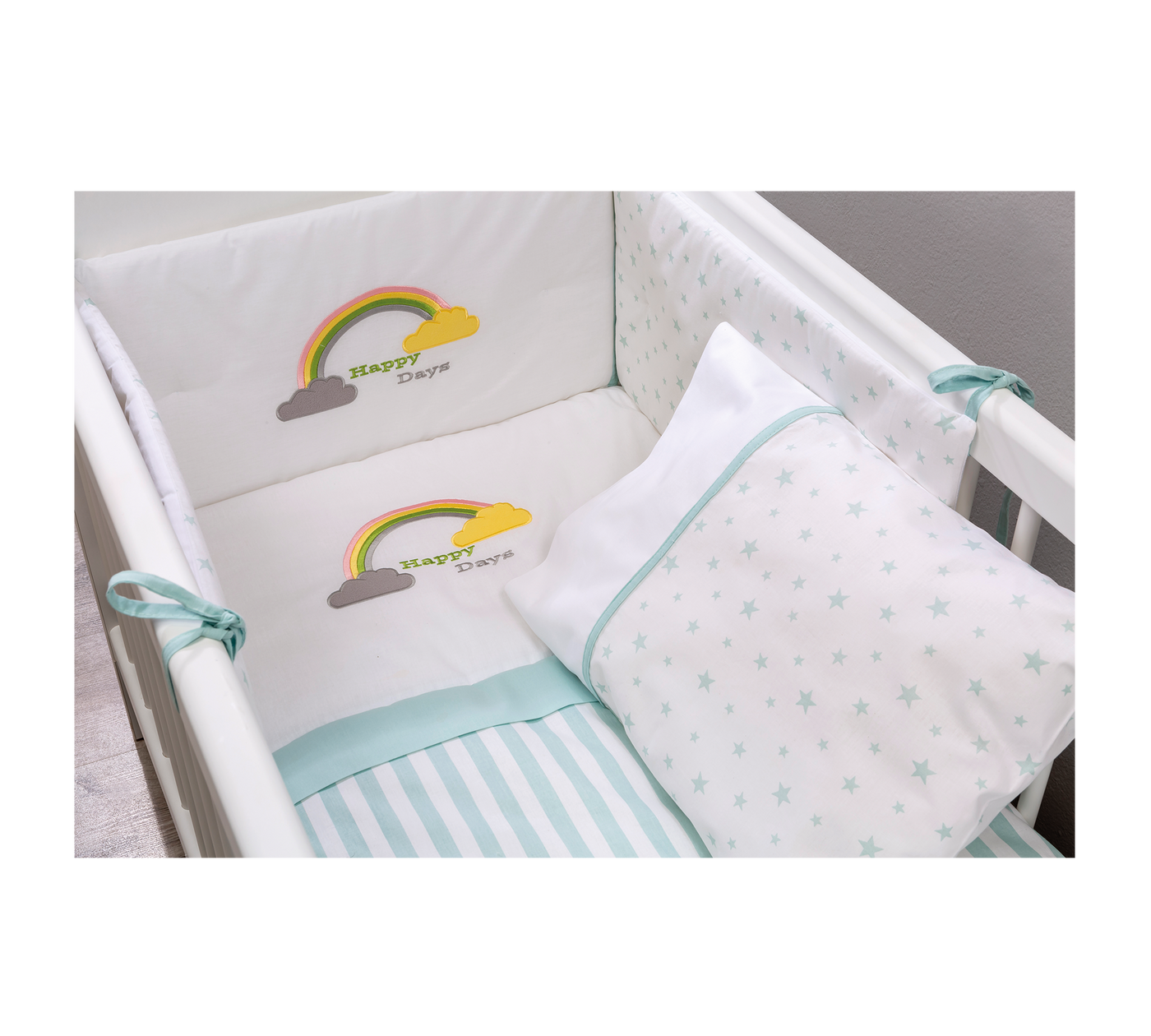 Happy Days Baby Bedding Set [50x100 Cm] - ON ORDER ONLY