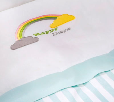 Happy Days Baby Bedding Set [50x100 Cm] - ON ORDER ONLY