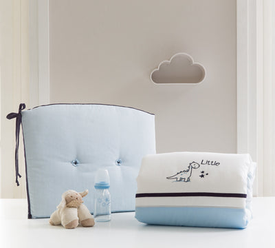 Dino Star Cradle Bedding Set [45x90 Cm]
