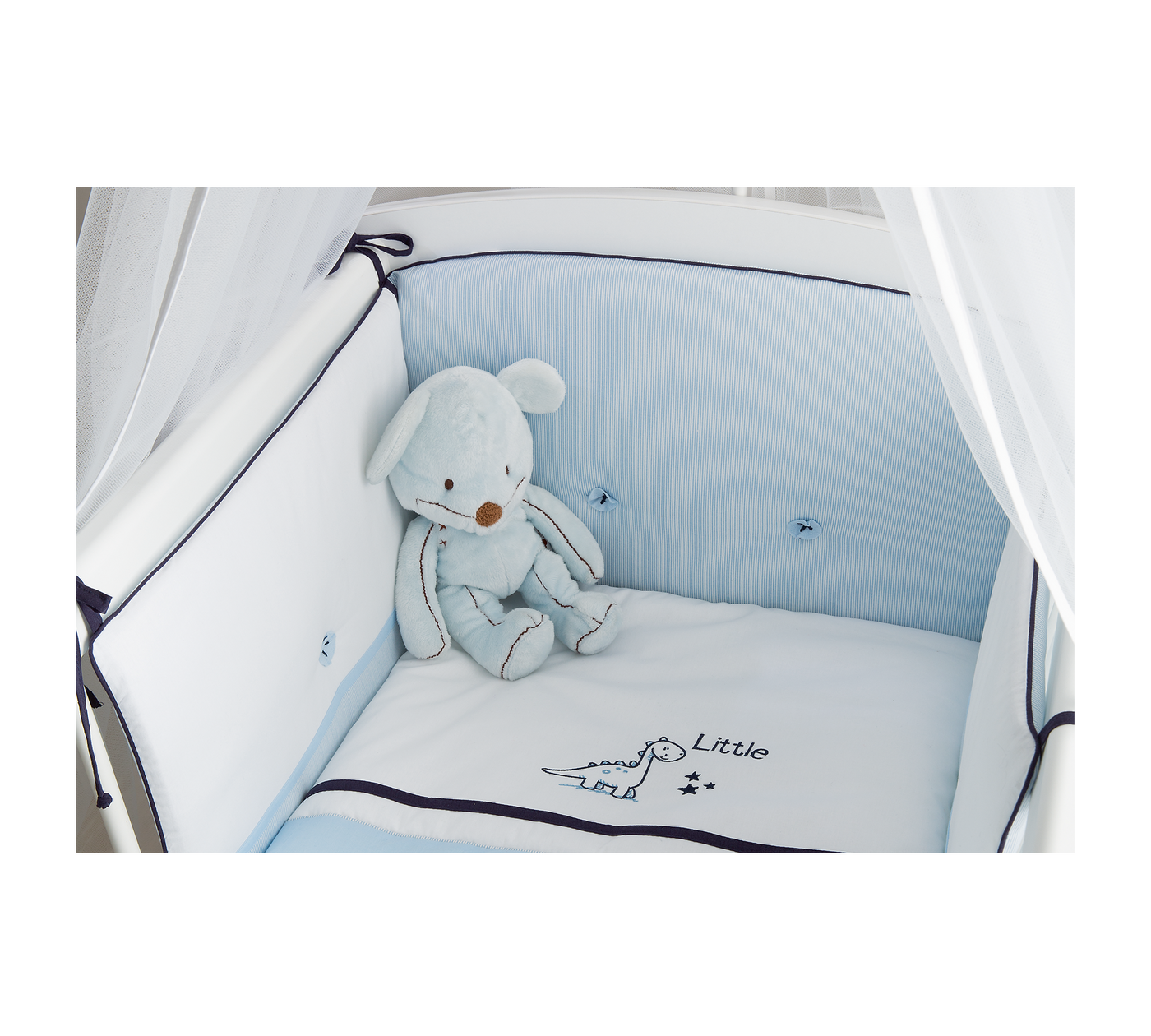 Dino Star Cradle Bedding Set [45x90 Cm]