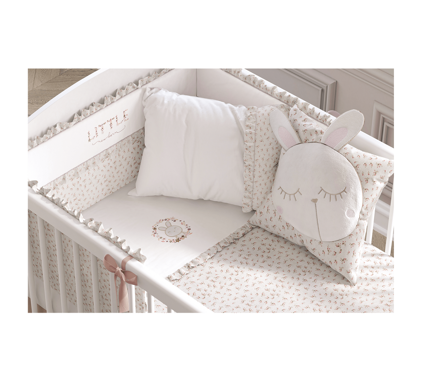 Bunny Girl Baby Bedding Set [70x130 Cm]