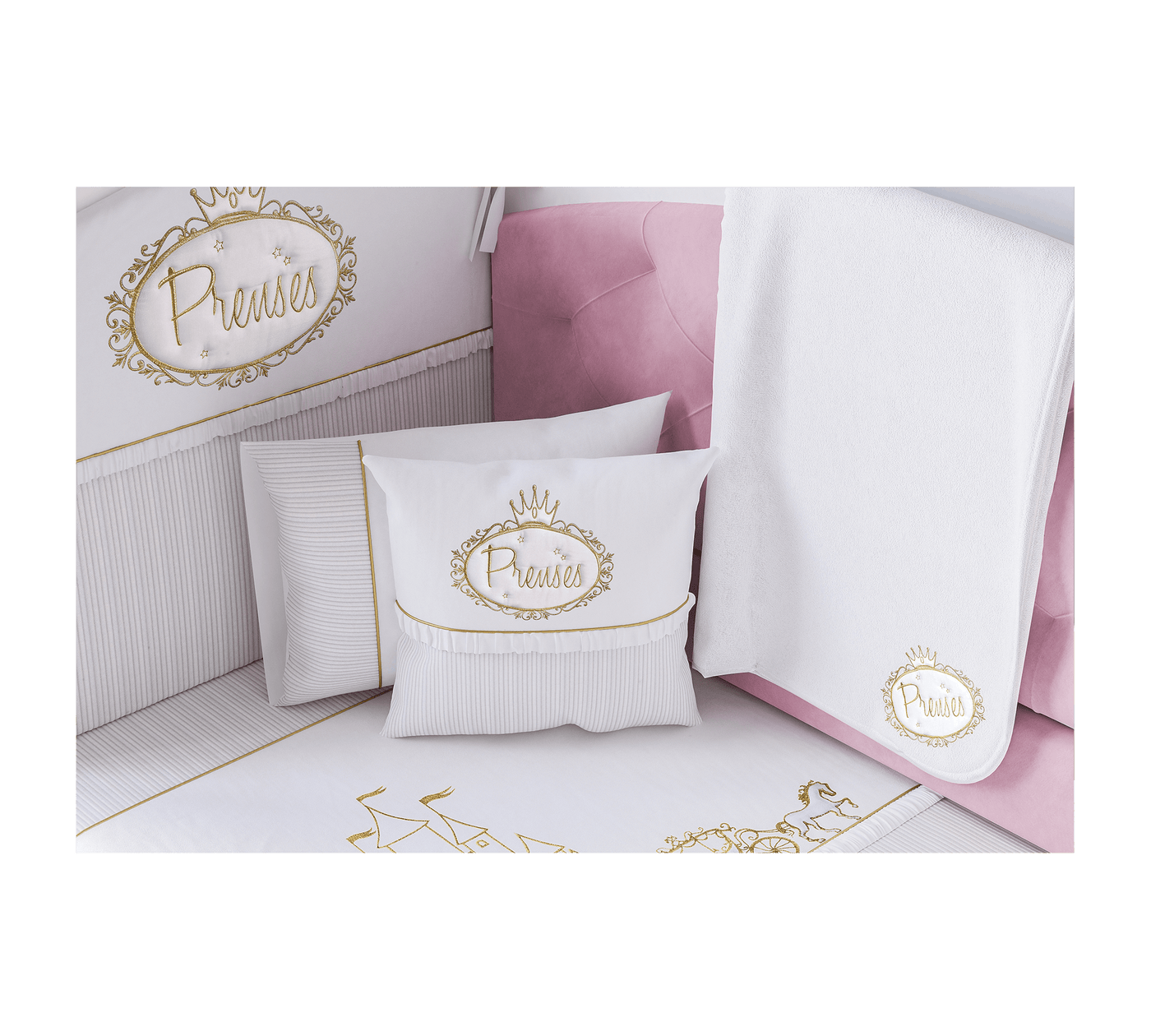 Princess Baby Bedding Set [70x130 Cm] - ON ORDER ONLY