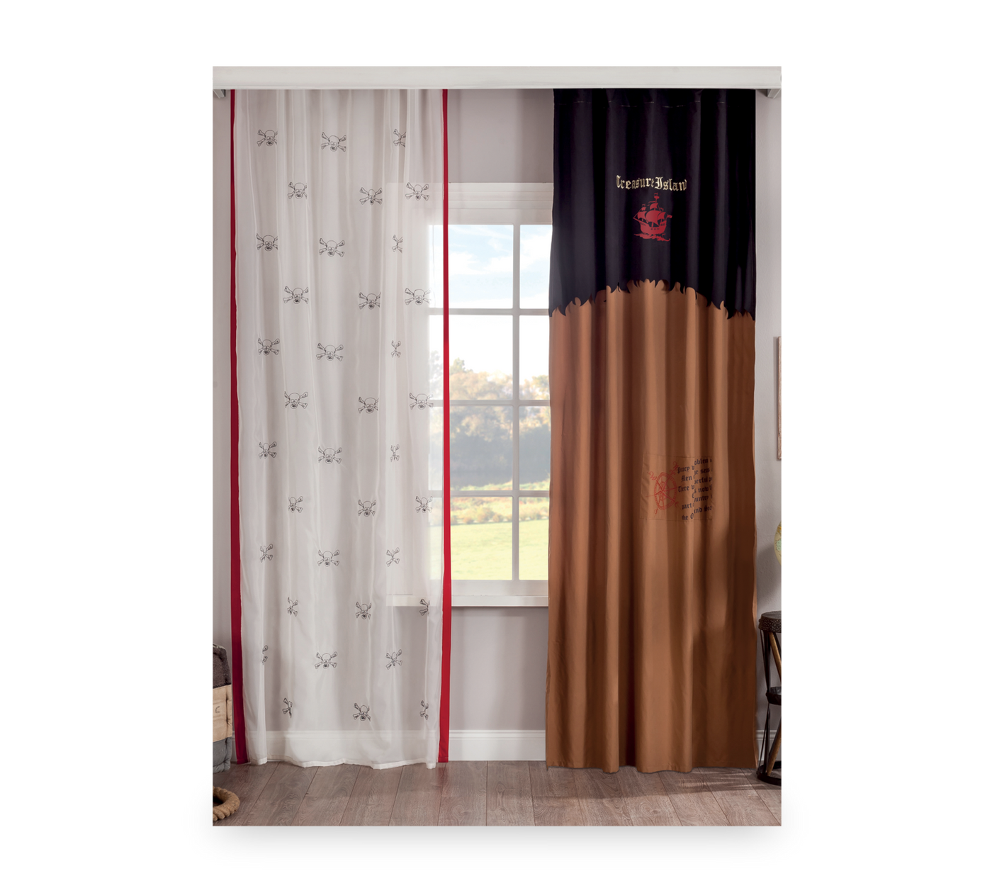 Pirate Curtain [140x260 Cm] - ON ORDER ONLY