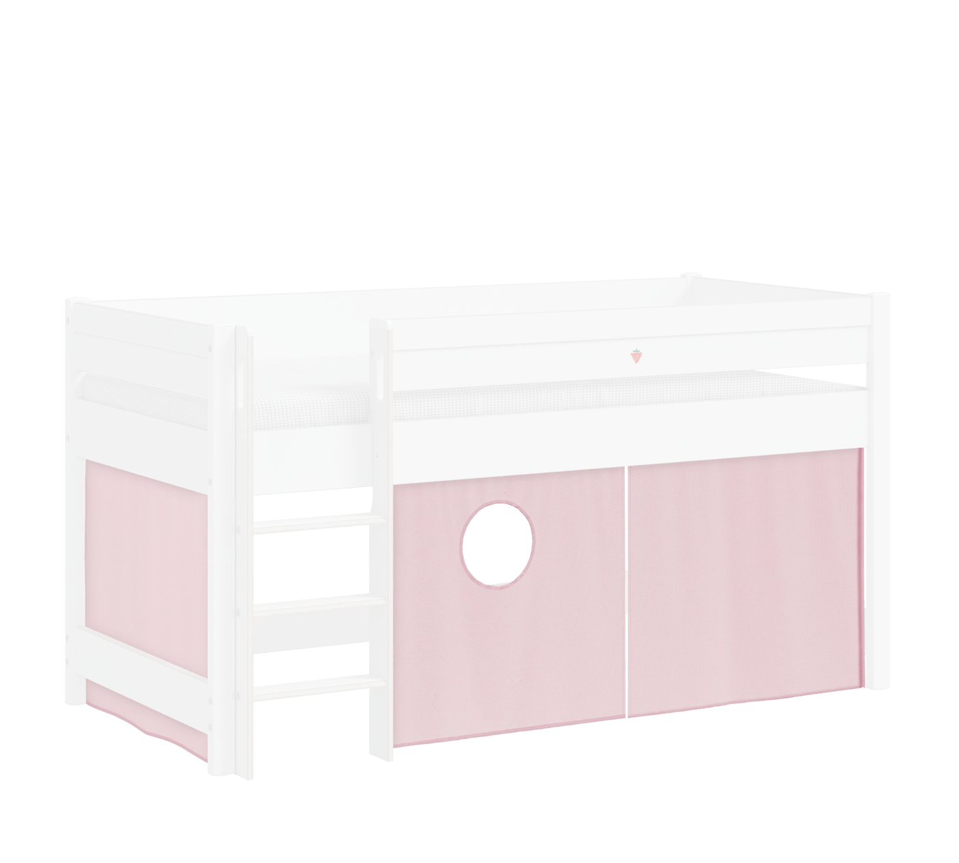 Montes Medium High Bed Play Curtain [Pink] - ON ORDER ONLY