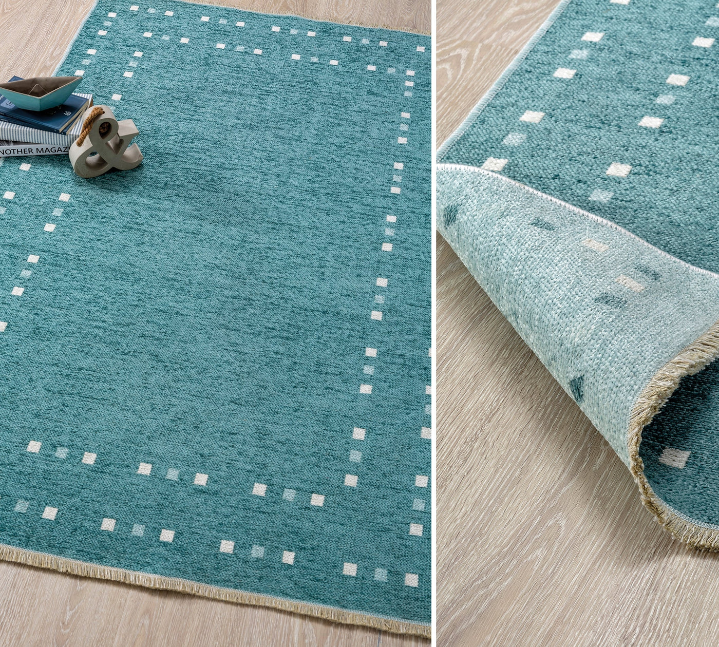 Point Carpet Turquoise [115x180 Cm]