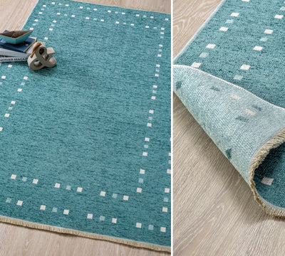 Point Carpet Turquoise [115x180 Cm]