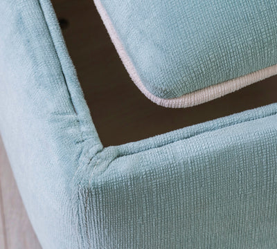 Storage Ottoman Blue