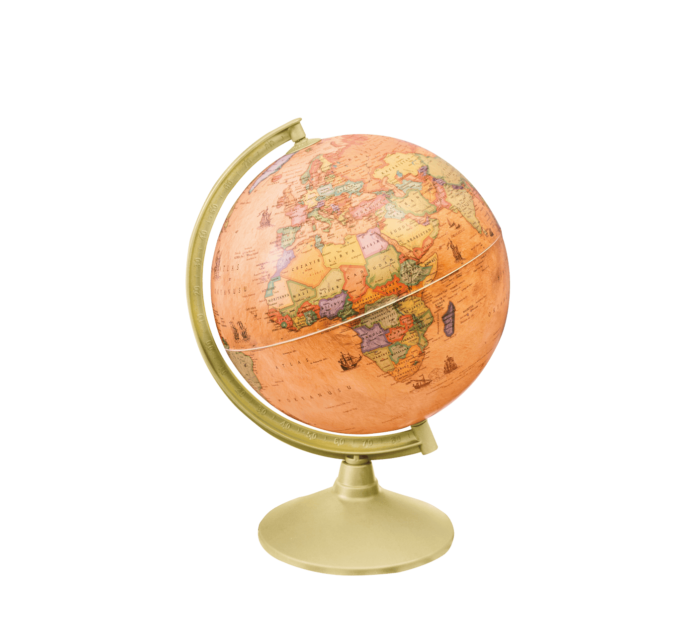 World Sphere With Light