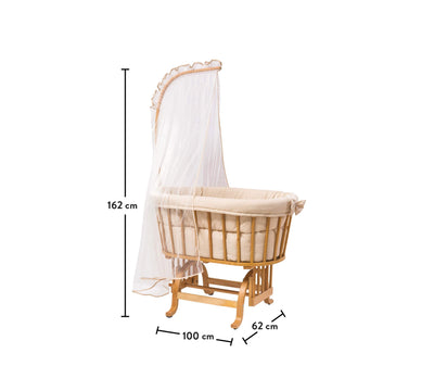 Natural Bassinet [45x80 Cm] - Complete Set