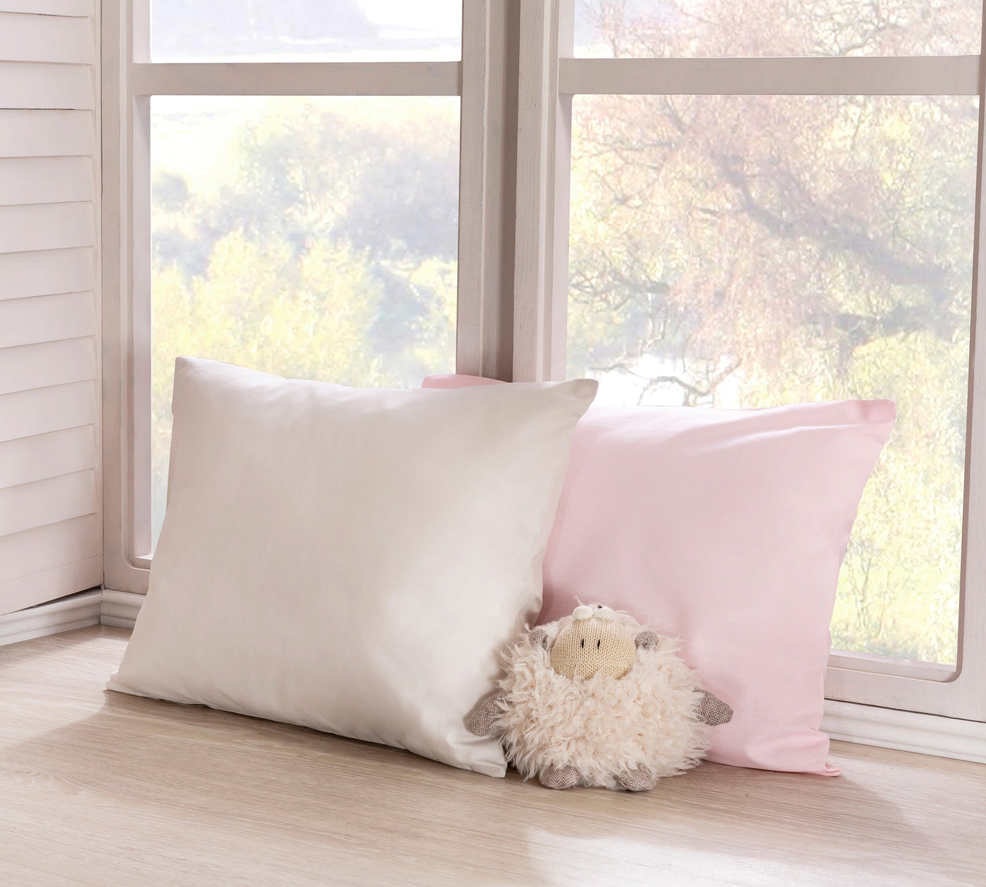 Baby Pillow Case Pink-stone [35x45 Cm]