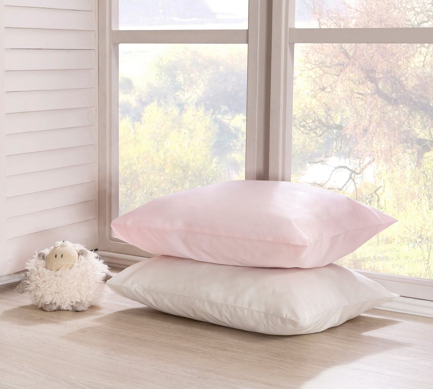 Baby Pillow Case Pink-stone [35x45 Cm]