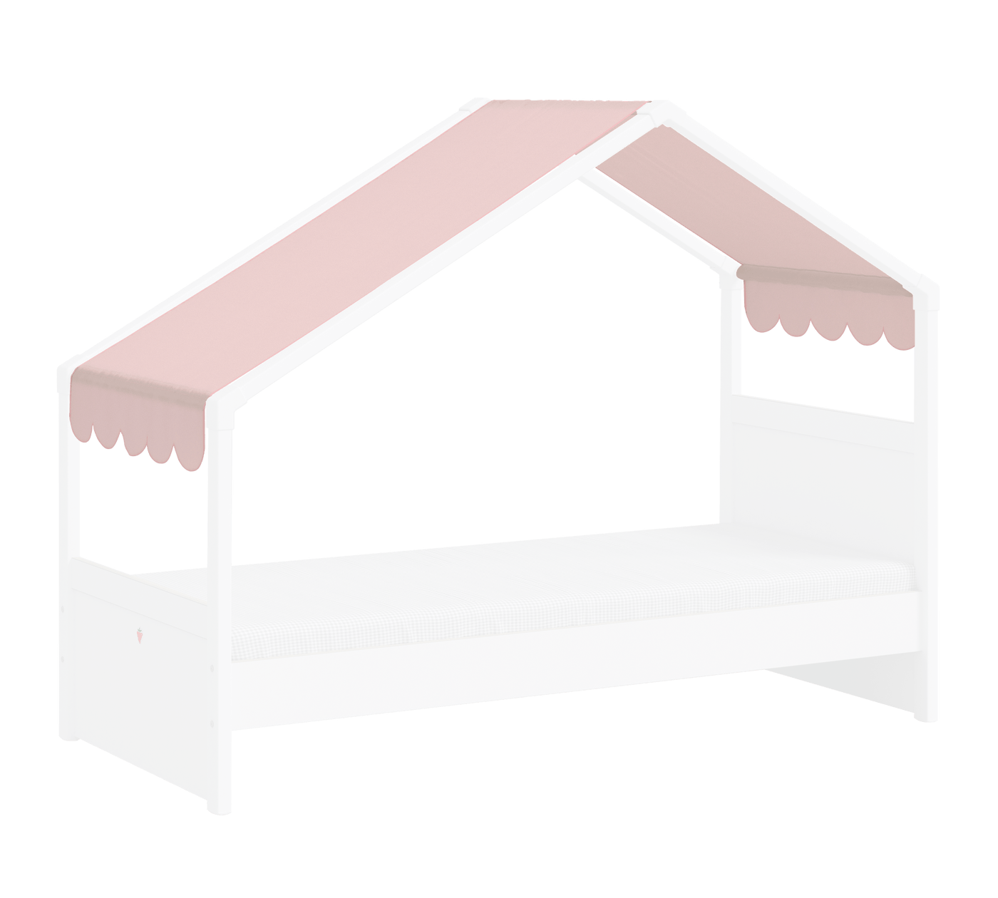 Montes Side Roof Bed Tent [Pink] - ON ORDER ONLY