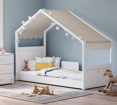 Montes Side Roof Bed Tent [Cream] - ON ORDER ONLY