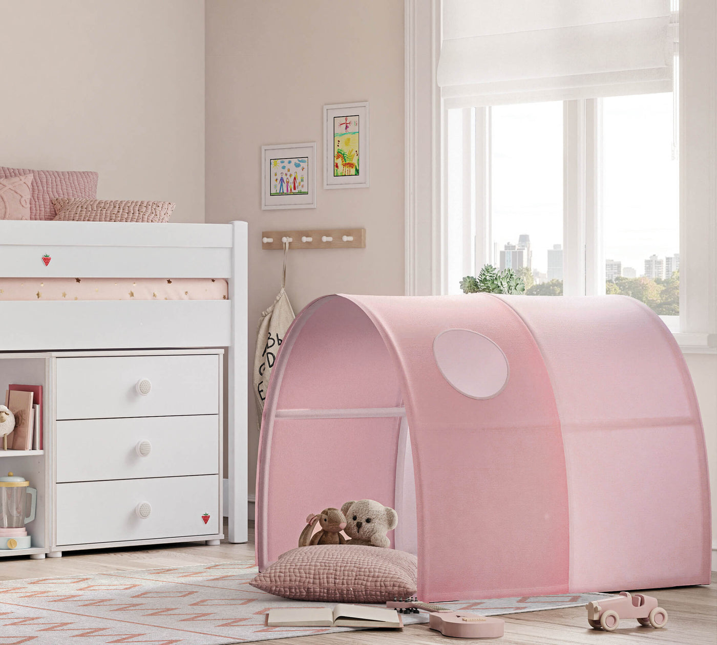 Tunnel Tent [Pink]