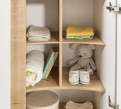 Natura Baby 3 Doors Wardrobe