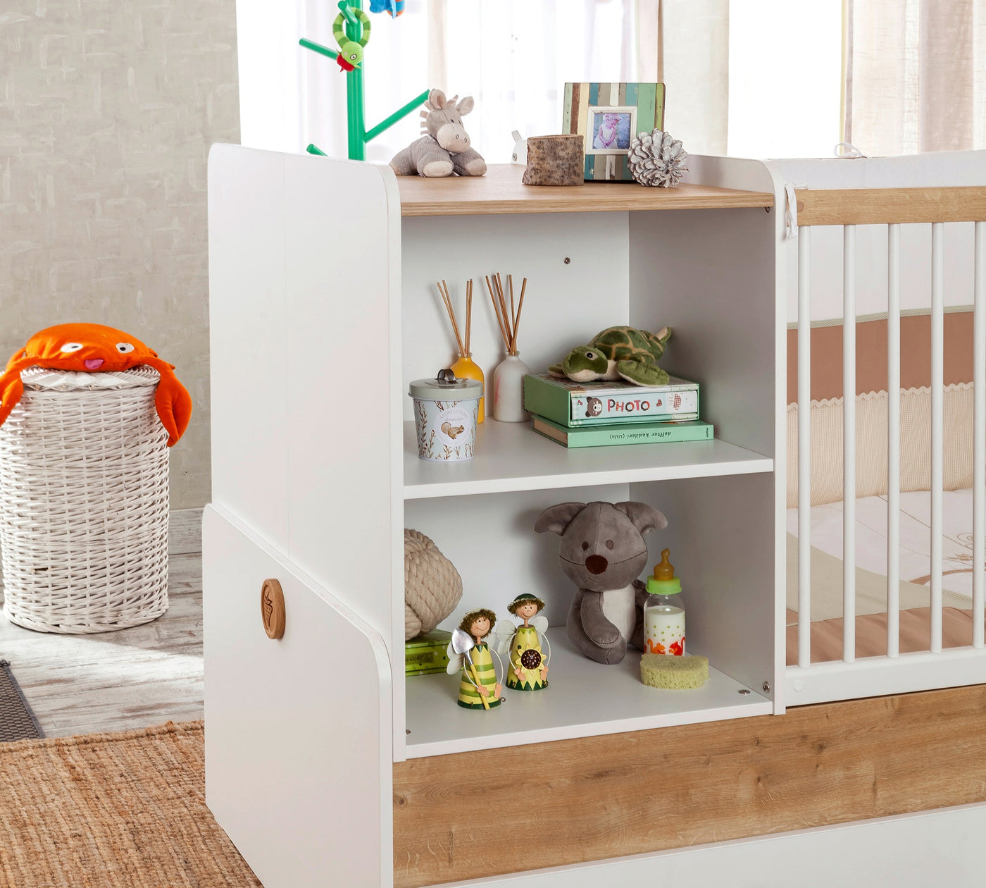 Natura Baby Sl Convertible Baby Bed [With Parent Bed] [80x180 Cm]